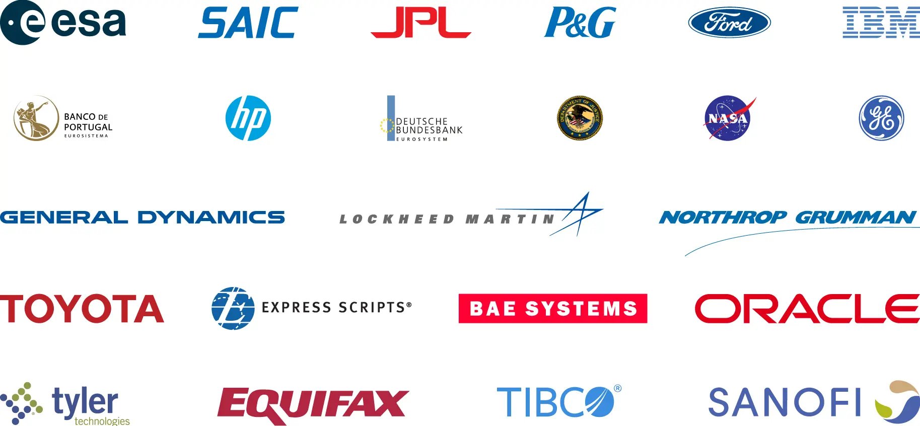Logos of our customers